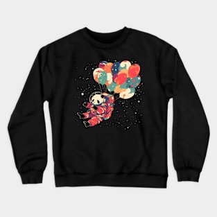 space panda Crewneck Sweatshirt